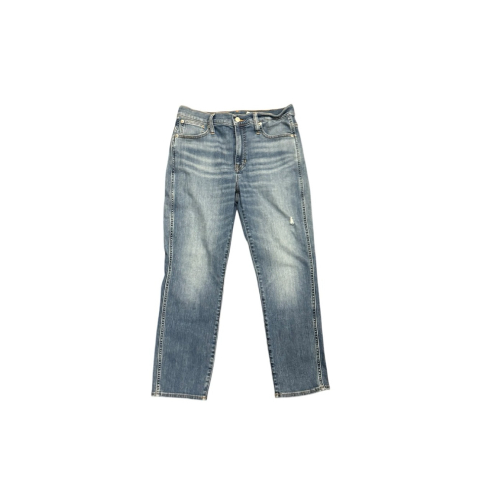 J.Crew Women’s Re-Imaged Vintage Slim Straight Denim Jeans Size 30 Med Wash Fade